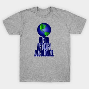 Defend Detoxify Decolonize T-Shirt